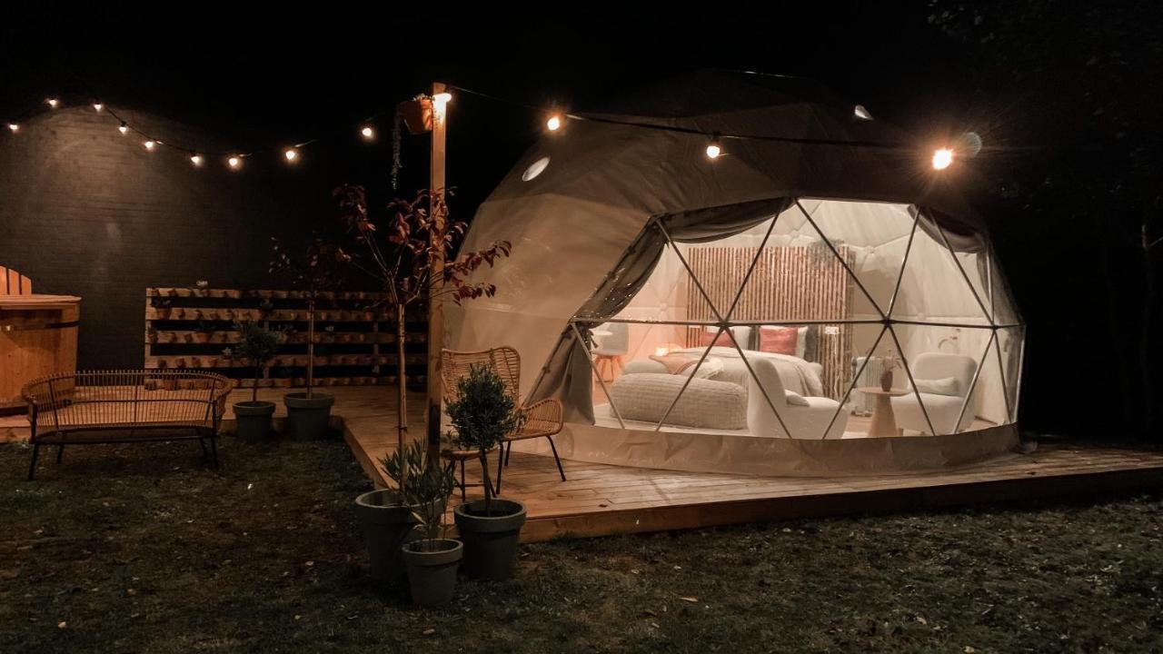 Romantische Glamping Dome Koksijde - Duiniek Exterior photo
