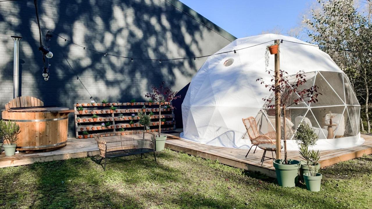 Romantische Glamping Dome Koksijde - Duiniek Exterior photo